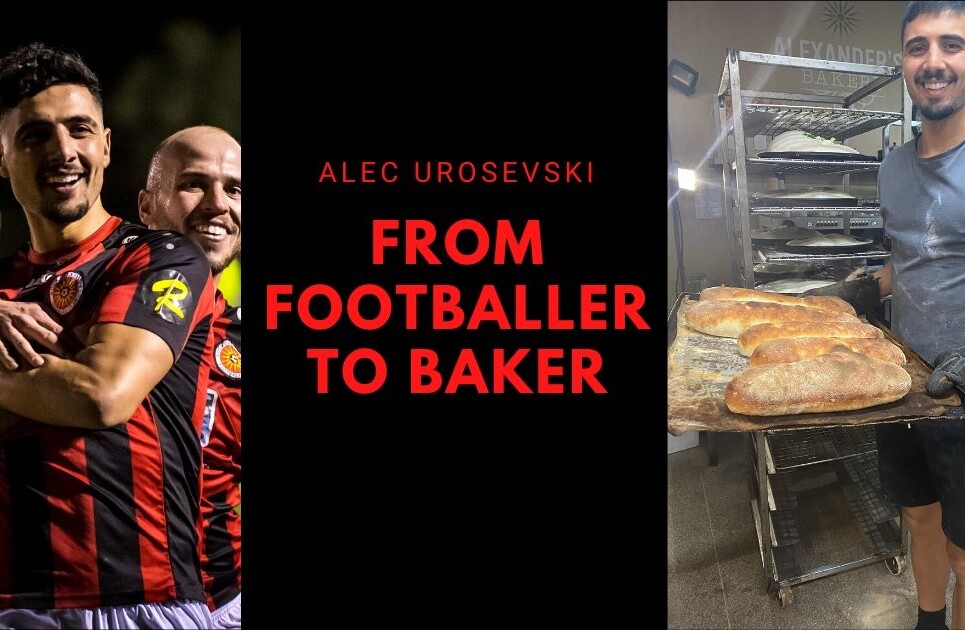 FROM FOOTBALLER TO BAKER